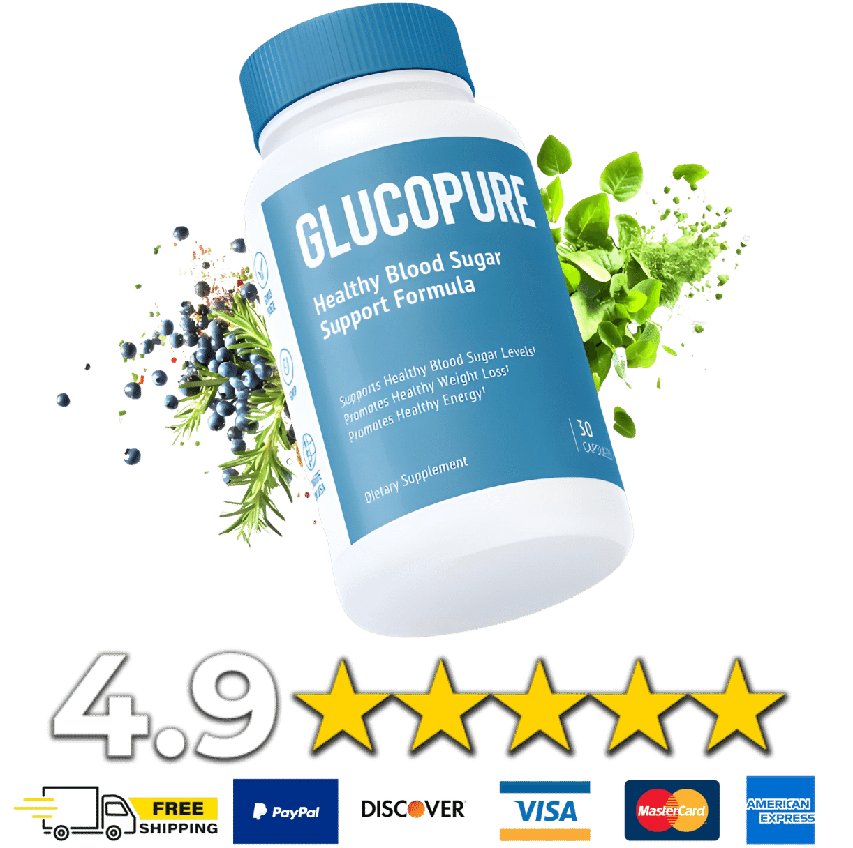 Glucopure™ (Official) $49 price | Blood Sugar Formula